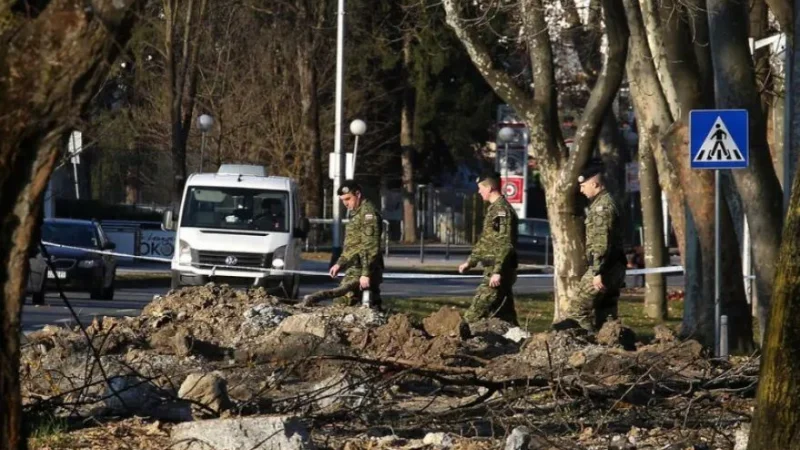 НАТО ще сътрудничи на Хърватия по случая с разбилия се военен дрон в Загреб